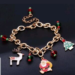 Christmas charm bracelet